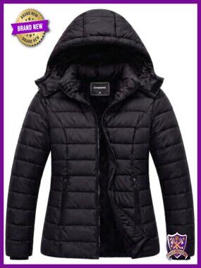 Women's Winter Waterproof Down Puffer Jacket Warm Parka